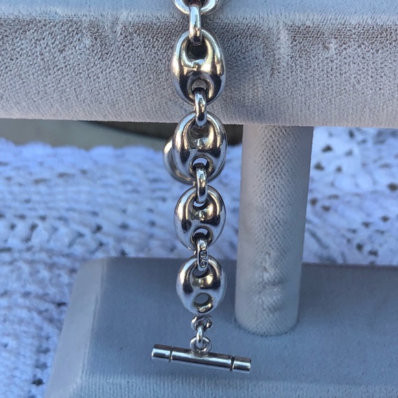 sterling silver Jewelry - Sterling silver Vintage Mariner link bracelet